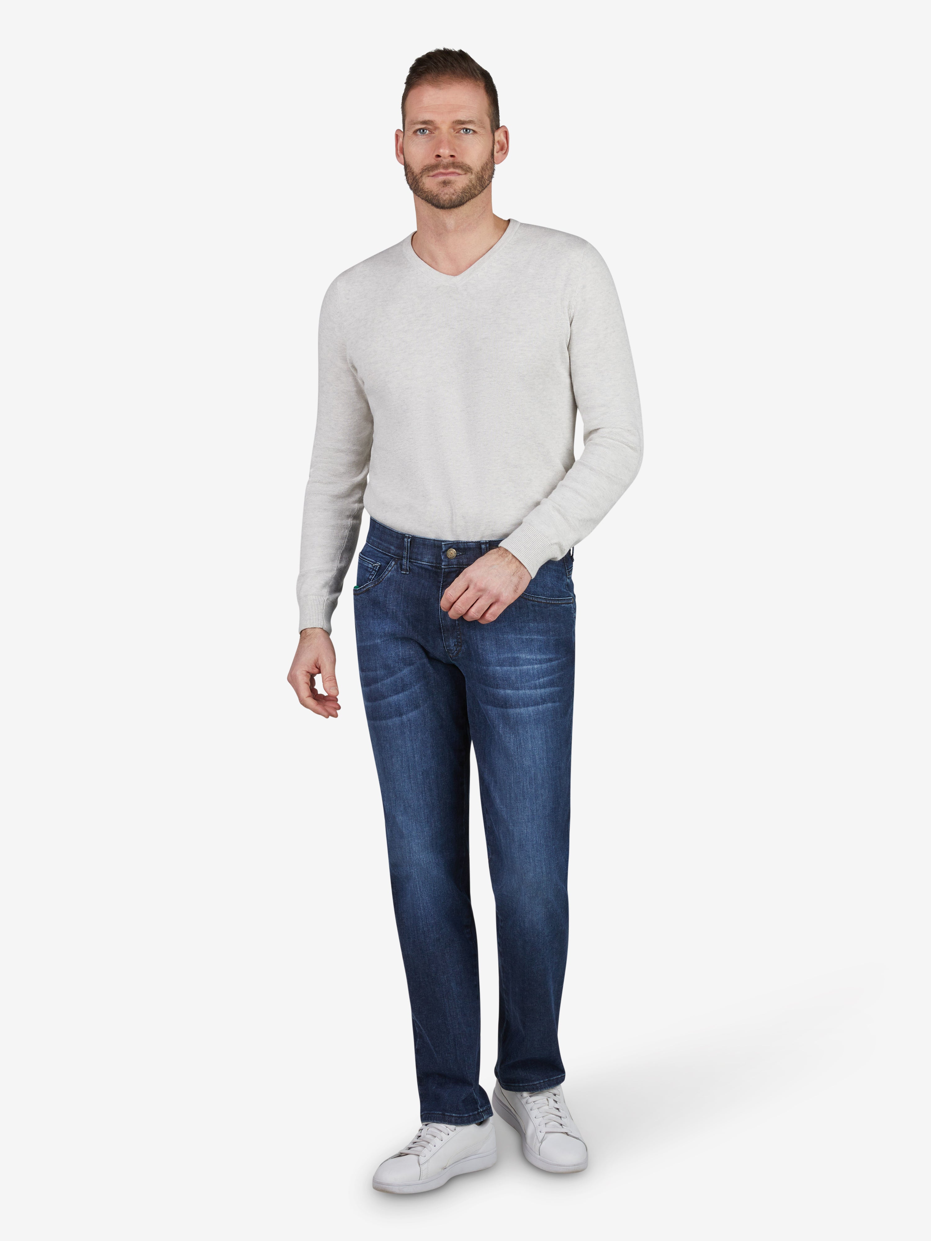 ALEX 7915 - blauw (gewassen)