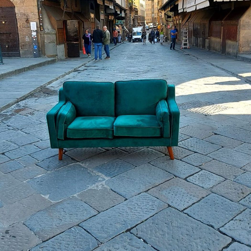 The green Club of Comfort sofa